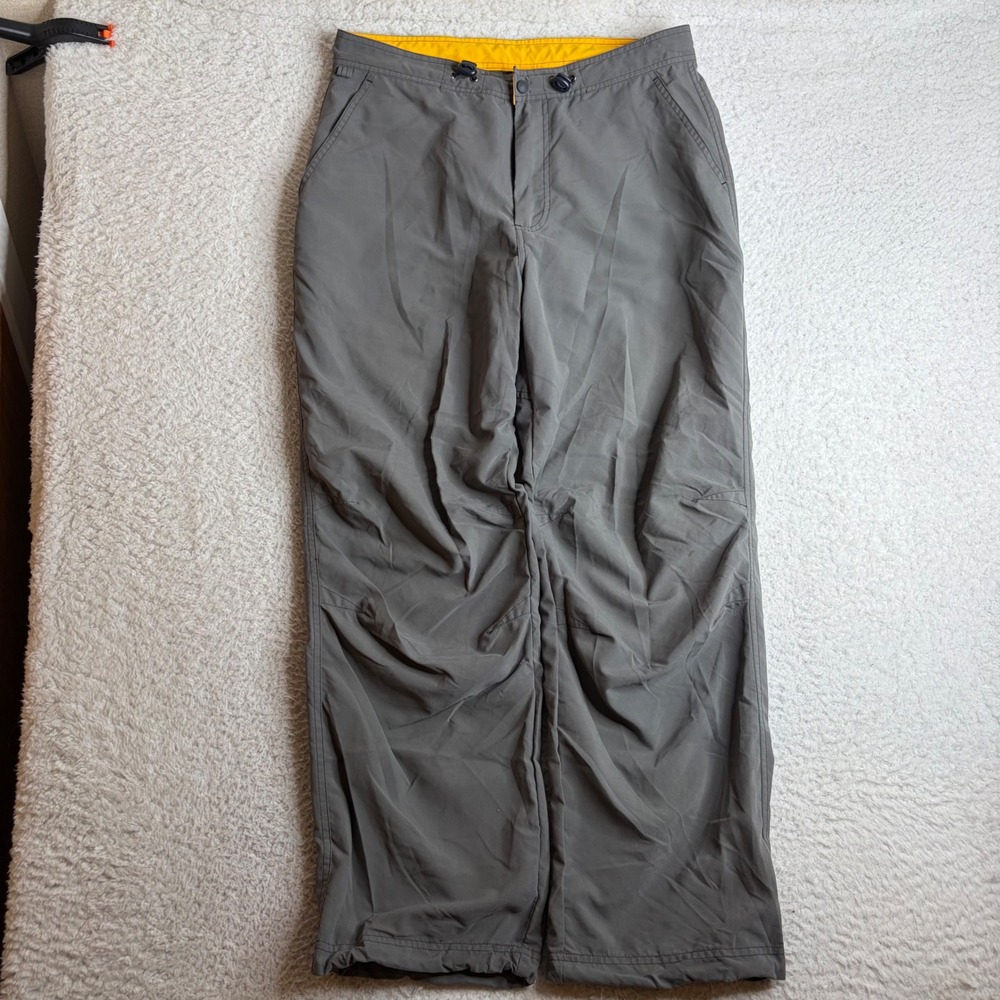 Vintage Gap Mens Gray Tech Hiking Pants Baggy Gorpcore Size M 34x30